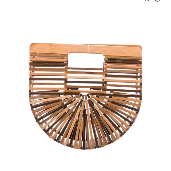 cult gaia Handbags - Cult Gaia Gaia’s Ark in size small and multi wood color